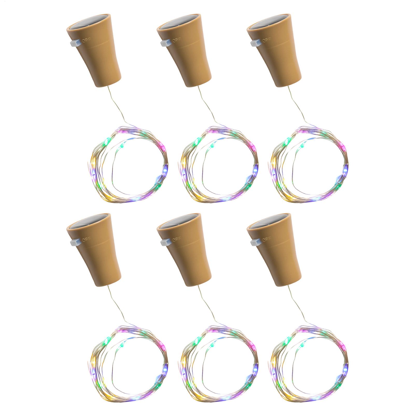 Led Fairy String Lights - Solarne lampki LED do butelek wina,