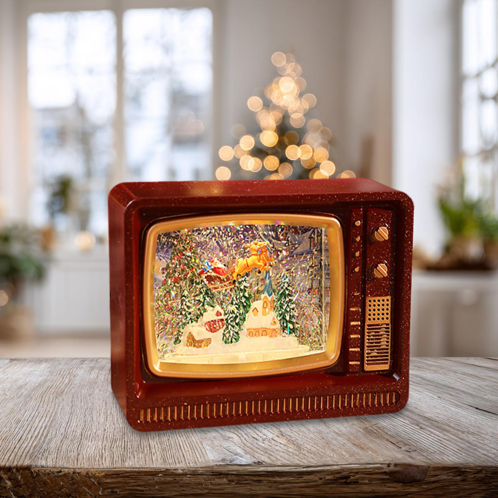 Snow Globe Musical - Świąteczne kule śnieżne z pozytywką, kompaktowe,