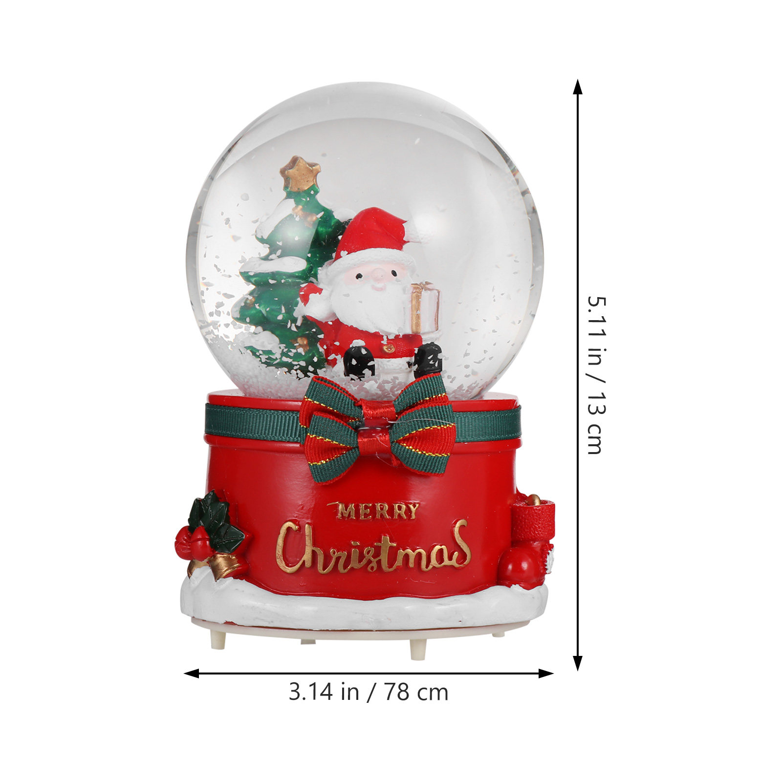 Kryształowa kula z motywem Świ – Snow Globe Musical recenzja i cena