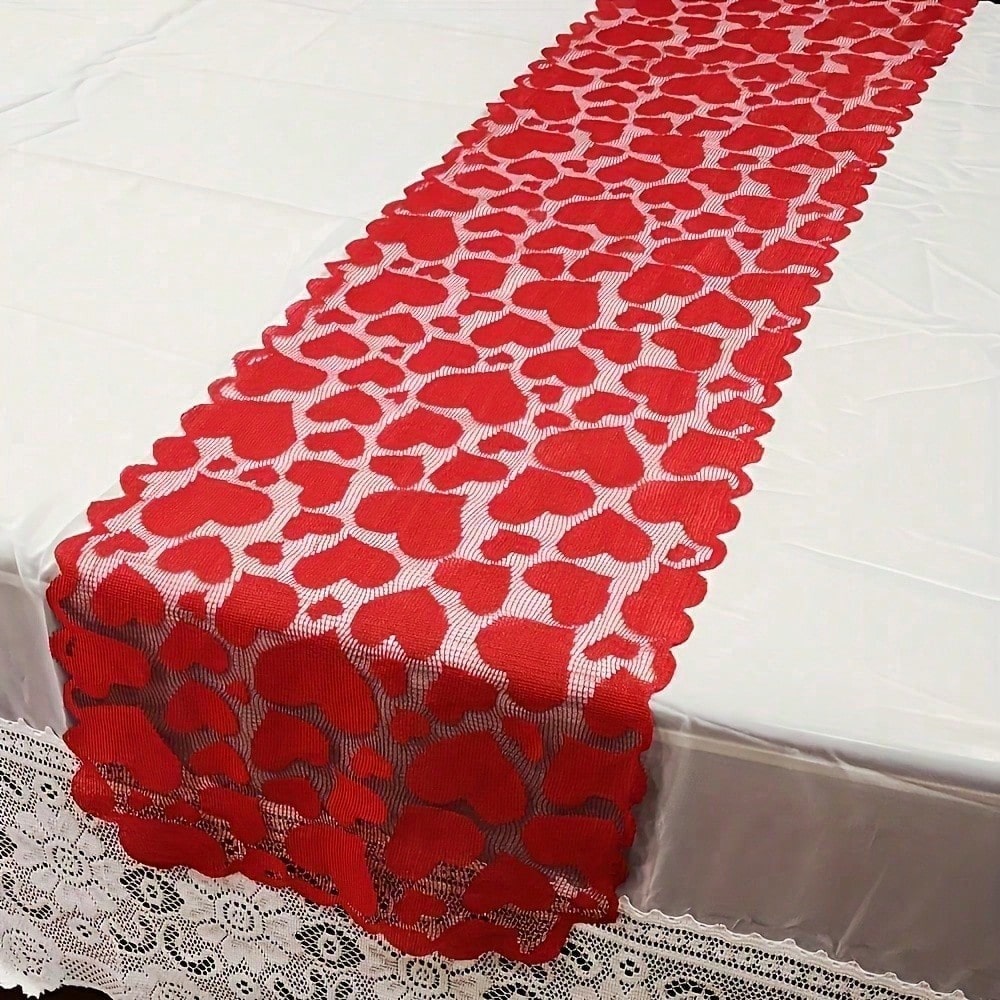 1 szt. Czerwony bieżnik na stó – Christmas Table Runner recenzja i cena