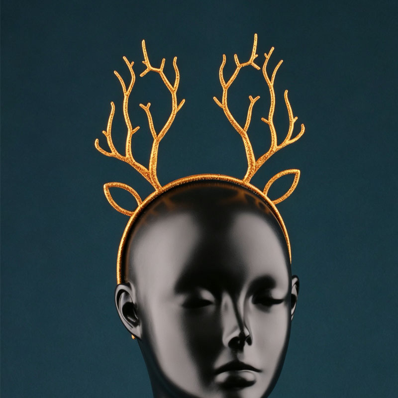 Świąteczna opaska na głowę z b – Reindeer Antlers Headband recenzja i cena