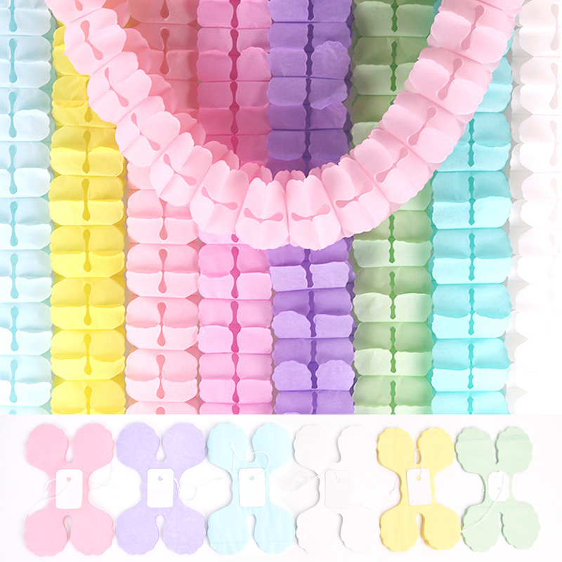 1 szt. 3m Girlanda z papierowy – Tinsel Garland Decoration recenzja i cena