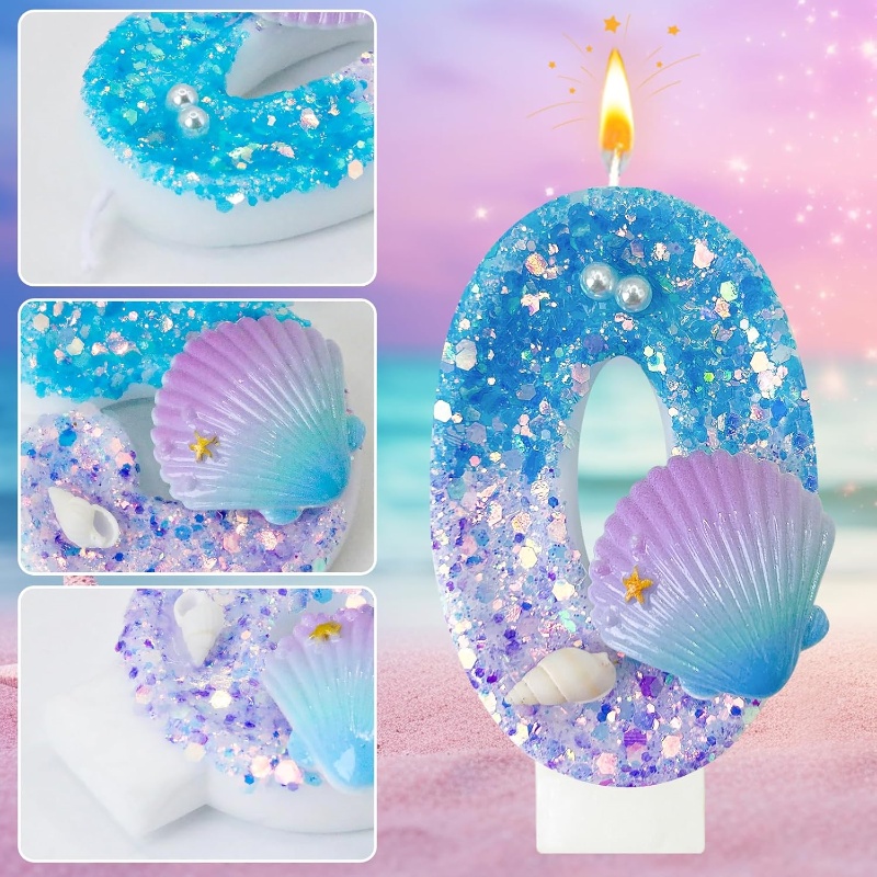 Świeczka urodzinowa z cyframi  – Holiday Candle Set recenzja i cena