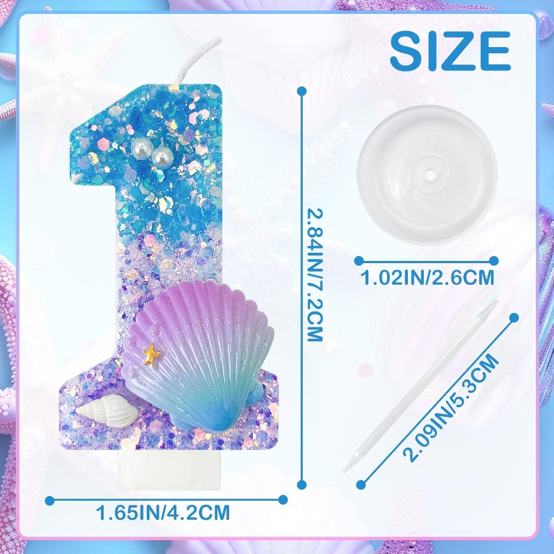 Świeczka urodzinowa z cyframi  – Holiday Candle Set recenzja i cena
