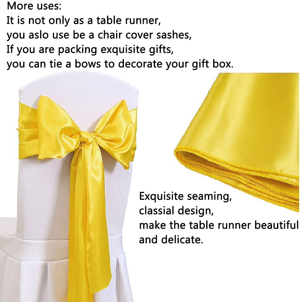 12x108 cali satynowe bieżniki  – Christmas Table Runner recenzja i cena